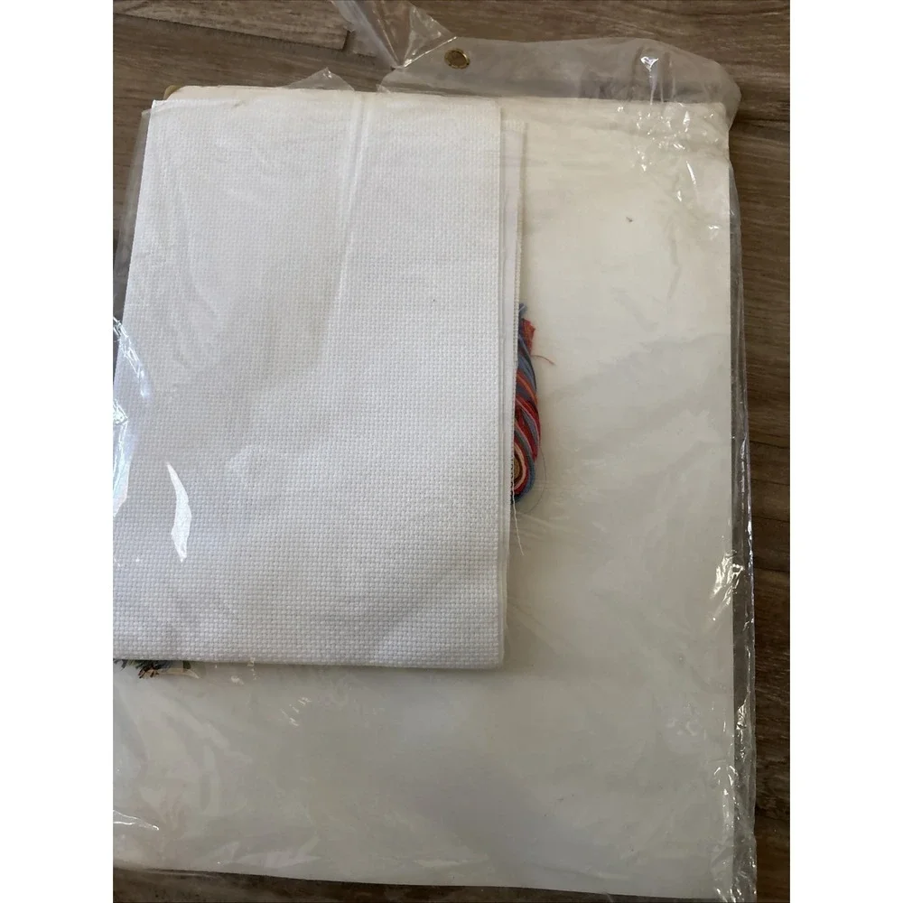 New Vintage Dimensions Counted Cross Stitch Christmas Eve Stocking 8404